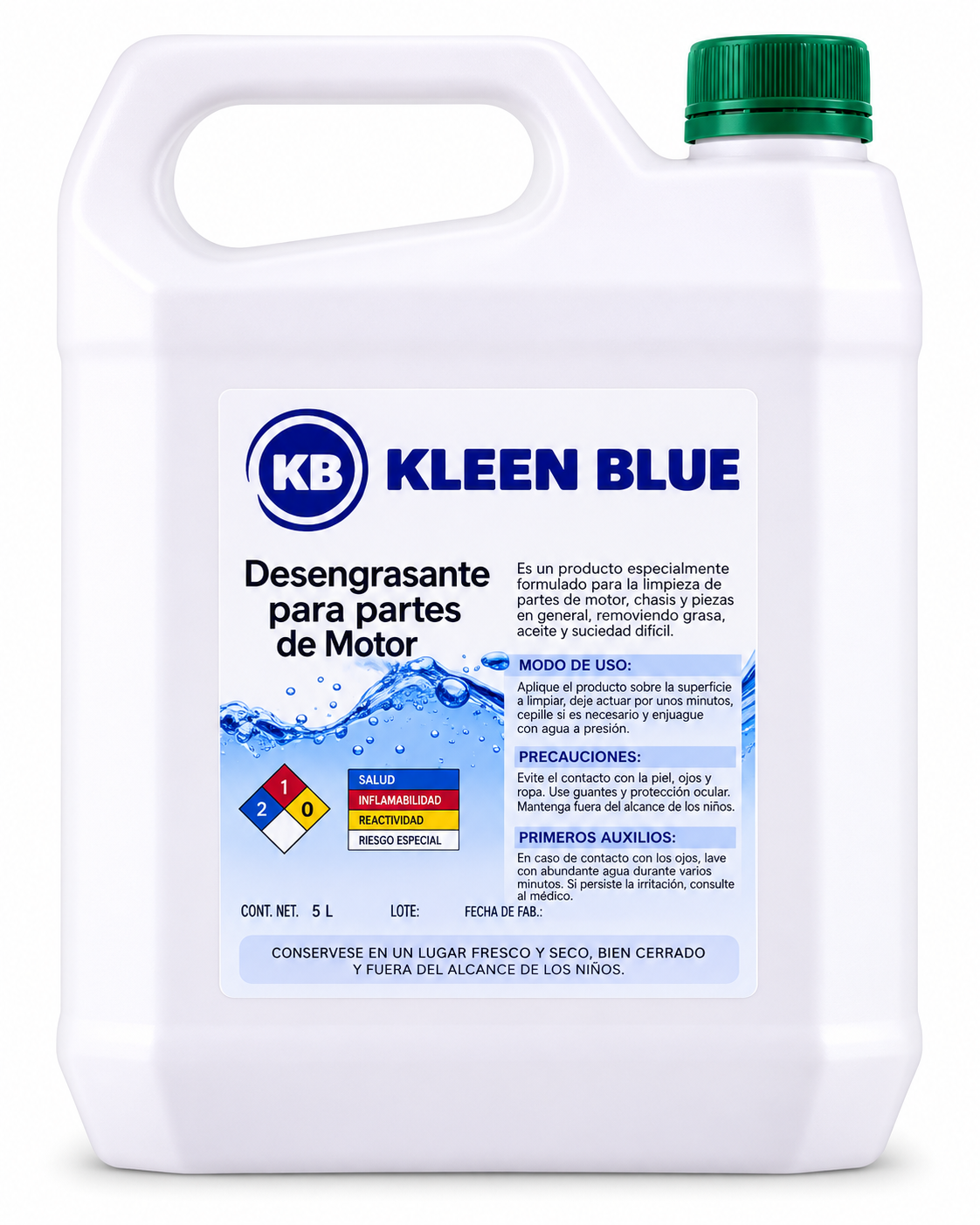 DESENGRASANTE KLEEN BLUE