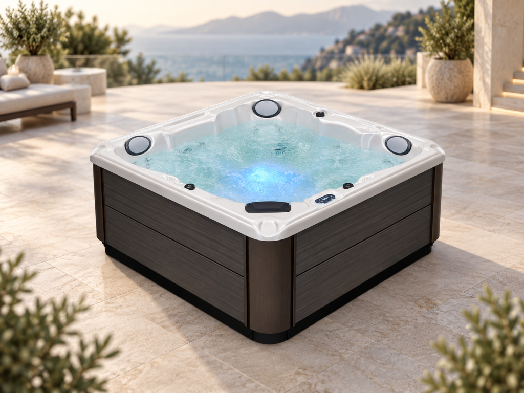 Jacuzzi LIO 216 x 216 x 90 cm, 36 jets, capacidad para 5 personas