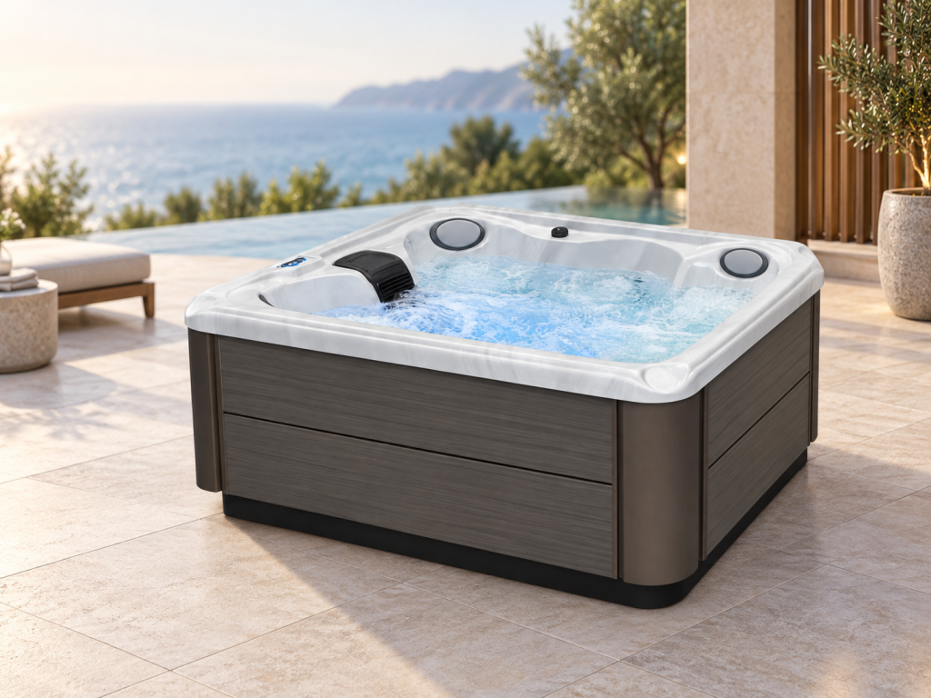 Jacuzzi RIN 210 x 136 x 80 cm, 20 jets, capacidad para 2 personas